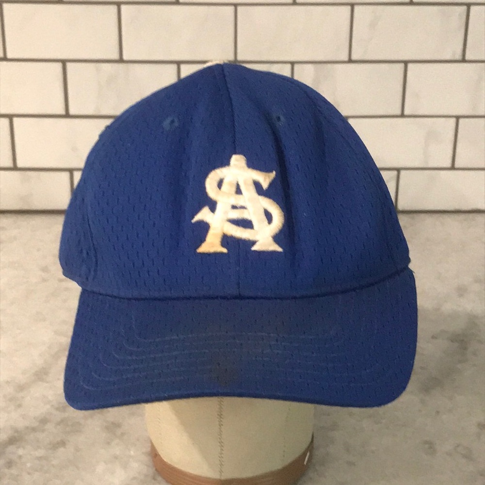 Vintage Arizona State Cap Mens Blue Baseball Hat Pro Line Sun Devils Made in USA